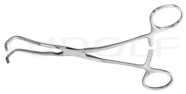RU 7649-17 / Pinza Cardiovascolare De Bakey Per Anastomosi, 17cm