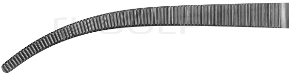 RU 3253-71 / Hemost. Fcps Kelly, Cvd. 24 cm, 9,5"