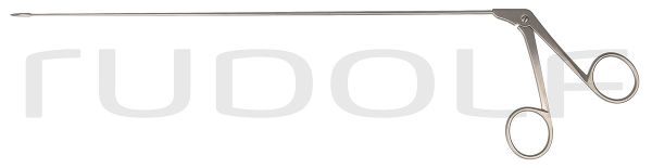 RU 8650-11/06 / Laryng. Micro Scrs, Cvd. Lft, FF-MOV. Shaft Length 23cm
/9", Conicø1/2mm
, Jaw 2mm
