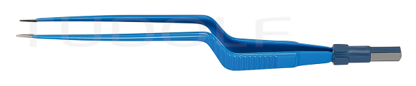 HF520-118 / Bipolar Forceps, Flat Plug, Bayonett, 18cm
 - 7", 1,0mm
, Standard