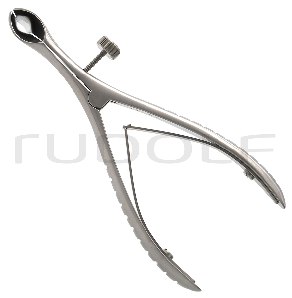 RU 8013-11 / Nasenspekulum Killian-Struycken, Figur 1, 40 mm, Hygienischer Schluss, 14 cm