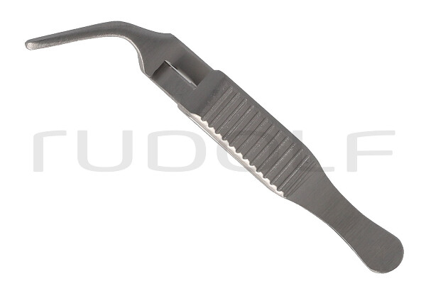 RU 3935-08 / Pinza Bulldog Diethrich, Angolata 4,3 cm, 8 mm