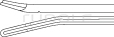 AT301-004 / Standard Korbstanze; Aufwärts Links Rudolf Arthro-Cut Classic-Line