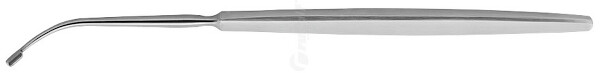 RU 8186-04 / Kuhn-Bolger Cureta Antro Curvado 55° l 6mm x A 3mm, 19cm, 7 1/2"