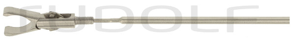 RS000-559 / Aufsatz Fasszange, Glatt, Stumpf, Doppelbeweglich, Ø 5 mm