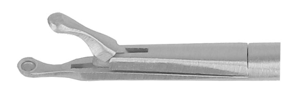 RU 7894-61/12 / Wullstein Mikro Cup. Forceps, Straight, 8 cm - 3 1/4", Shaft-Ø 2 mm, Round Ø 1mm
