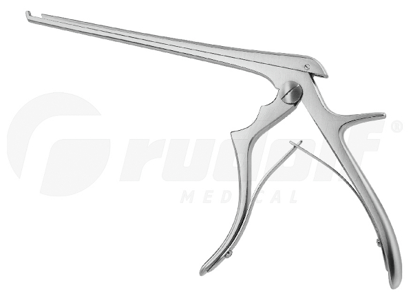 RU 6457-52 / Pince Emporte-Pièce Kerrison, Coupant V. Le Haut 40°, Stand., Pied Plat, 18cm
, 2mm
