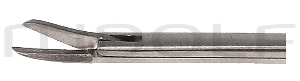RU 7892-11/00 / Micro Ear Scissors Bellucci, Straight, Shaft Length 10 cm - 4",