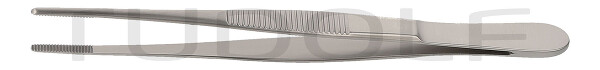 RU 4010-13 / Pinza Anatomica, Sottile, Retta 13,0 cm