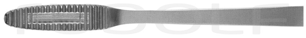 RU 3862-20 / Dressing Fcps Gross-Maier, Straight, Without Ratchet, (L) 20 cm - 8"