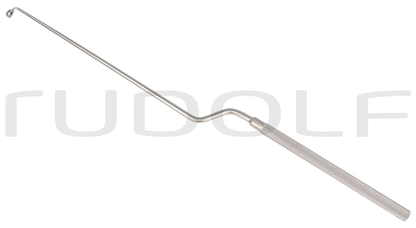 RU 8846-12 / Mikro-Ringkürette, Aufgew. 90° 24 cm, Ø 4 mm