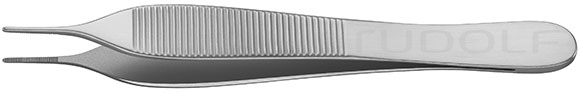 RU 4035-12 / Dressing Forceps Adson Standard, Straight, 12 cm - 4 3/4"