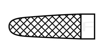 RU 6080-14 / Needle Holder Olsen-Hegar, TC, Str. 14cm, 5 1/2"