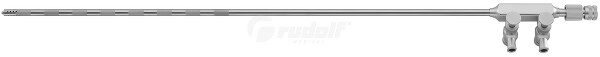 LP310-031 / Cannula D'irr. Ed Asp. C. Valvola A Tromba C. Guida Laser, Lu 340mm, Ø 5mm