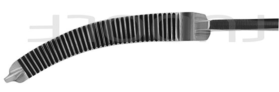 RU 3436-22 / Hyst. Fcps Wertheim, St. Cvd., 1x2T. 22 cm, 8,75"