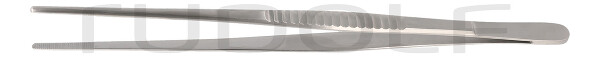 RU 4020-25 / Pinza Anatomica Stand. Mod. Usa, Retta 25,0 cm