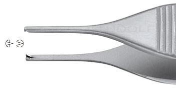 RU 4133-03 / Tissue Forceps, Adson 12 cm - 4 3/4"