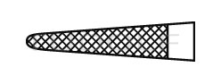 RU 6055-15 / Needle Holder Crile-Wood, TC, Str. 15cm
 - 6"