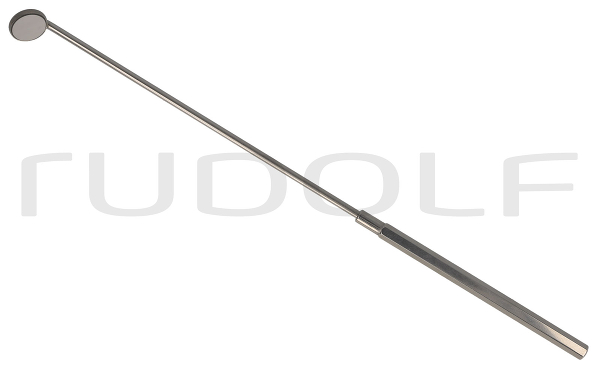 RU 8660-10 / Laryng. Mirror, W/Handle, Fig. 0, 10mm
