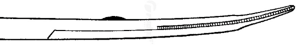 RU 1693-18M / Schere Freeman, Gebogen, MC Stumpf/Stumpf, 18,0 cm, 7"
