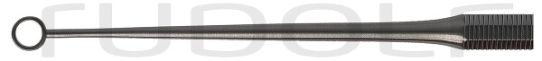 RU 7902-04 / Cureta Buck, Fig. 4,Recta, Aguda, I Ø 3.3 mm, E Ø 4.5 mm, 14.5 cm - 5 3/4"