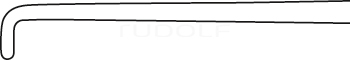 RU 6377-02 / Nervhaken Adson, Stumpf 20cm
