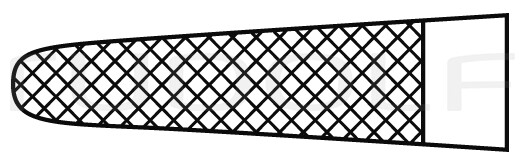 RU 6053-24 / Needle Holder Mayo-Hegar, TC, Heavy, Str. 24cm, 9 1/2"