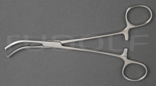 RU 3502-18 / Pinza Peritoneale Mikulicz, 1x2D 18,5 cm