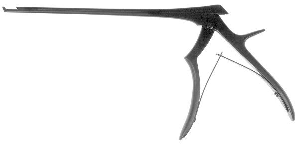 RU 6453-02C / Rongeur Kerrison, Cutting Upwards 40° Standard, Ceramic Coated, 2mm, 20cm, 8"