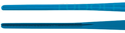 RU 7580-20T / Pinza De Disección Atraumática De Bakey Titanio, 1,5 mm, 20 cm