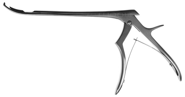 RU 6453-92 / Rongeur Kerrison, Curved Up Standard, 20cm, 8", 2mm