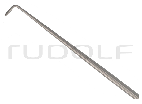 RU 8652-29 / Laryng. Hook, 90°Angl., W/Probe End