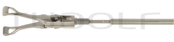 RS000-542 / Inserto Pinza Da Presa Babcock, Dent., Biarticolata, Mod. Molto Delic.,Ø5mm