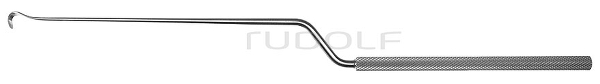 RU 8844-03 / Enukleator Hardy, Links Gebogen Scharf Rechts, 24,5cm
