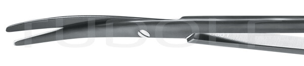 RU 1331-18N / Diss. Scissors Metzenbaum, Cvd., Sc, Ceramic Coated, 18 cm - 7"