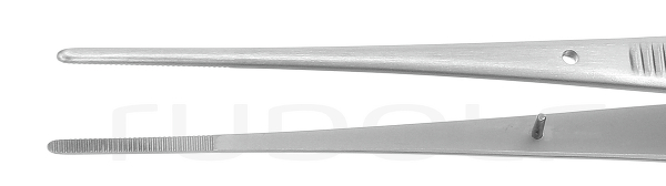 RU 4050-17 / Pinzette Anatomisch Taylor, Ger., 1,5 mm, (L) 17,5 cm