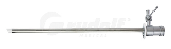 RC190-101 / Resectoscope Sheath W. 1 Fixed Stopcock 19 Fr., Without Obturator