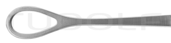 RU 3900-18 / Pinza Per Tamponi Förster, Retta, Liscia 18,0 cm