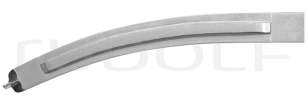 RU 3394-20 / Pinza Maingot, Curva, 1x2 Dientes, 21 cm