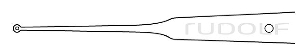 RU 4070-70G / Ring Forceps Micro-Grip Gerald 18cm
, 7", 1,0mm
