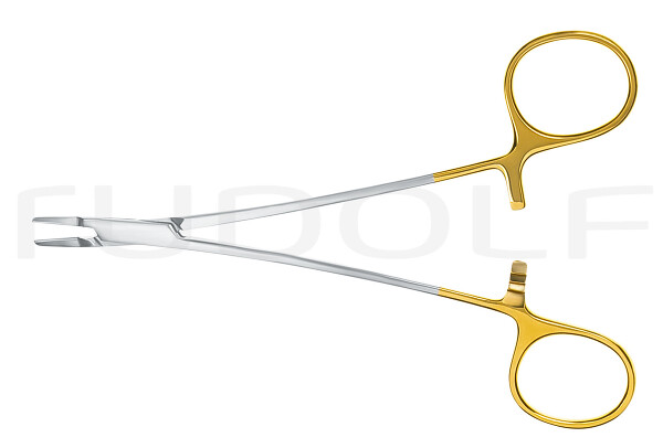 RU 6059-65 / Needle Holder Micro-Ryder, TC, Str. 15cm, 6"