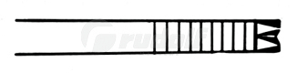 RU 4144-15 / Pinzette Chir. Adlerkreutz, Ger., 2x3Z. 15,0 cm