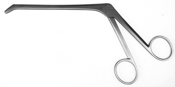 RU 6483-03 / Laminectomy-Rongeur, Love-Gruenwald Cvd. Down, Width Of Jaw 3mm, 13cm, 5"