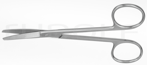 RU 1511-12 / Scissors, Bl/Bl, Cvd., Fig. 1 12 cm, 4,75"