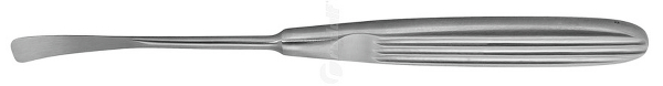 RU 5414-09 / Raspatorium Jansen, Gebogen, Scharf, 9 mm, 19,5 cm