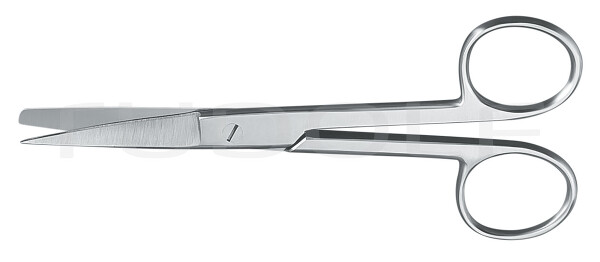 RU 1002-13 / Tijera Recta, A/R, 13 cm