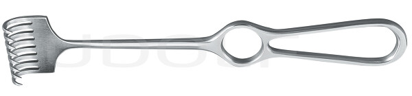 RU 4506-08 / Divaricatore Kocher, Acuto, 8 Denti 22,5 cm