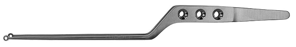 RU 4064-62 / Forceps Micro, Yasargil, Str. Bayonet, 24cm
, 9 1/2", 5,0mm
