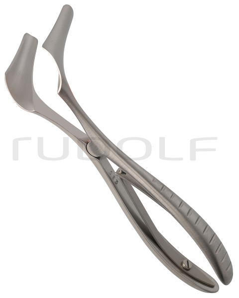 RU 8013-01 / Nasenspekulum Killian-Struycken, Figur 1, 40 mm, Hygienischer Schluss, 14 cm