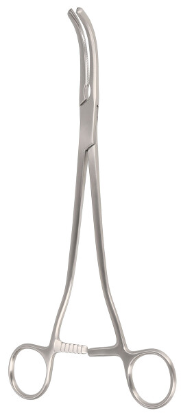 RU 3383-53 / Pinza Per Parametrio Rogers, Curva 24 cm
